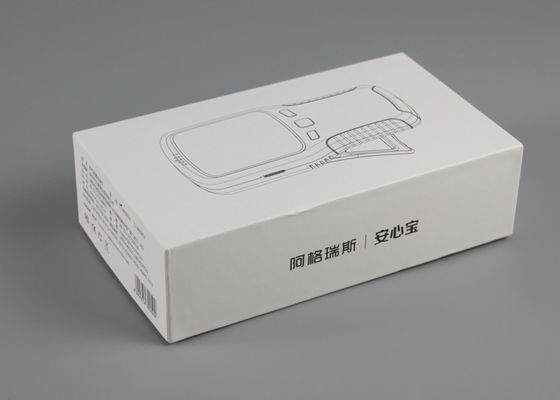 L'imballaggio stampato del Libro Bianco inscatola la carta laminata 75GSM con rivestimento opaco