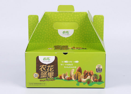 Porti via la laminazione lucida d'imballaggio dei contenitori di Libro Verde e la piega molle per l'imballaggio per alimenti