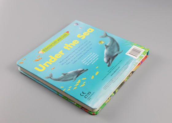 Libri per bambini opachi svegli della copertina dura che stampano con il punto UV e la verniciatura dell'olio