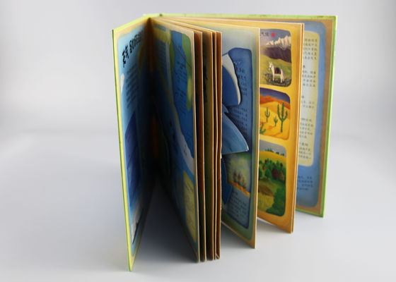 Libri educativi UV di pop-up del punto, libri classici di pop-up del fumetto dei bambini