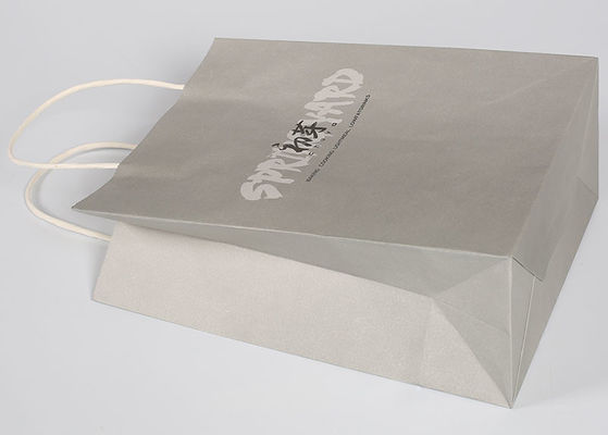 Matt ha stampato le borse robuste dell'imballaggio del regalo di logo su ordinazione riciclabili con il logo su misura