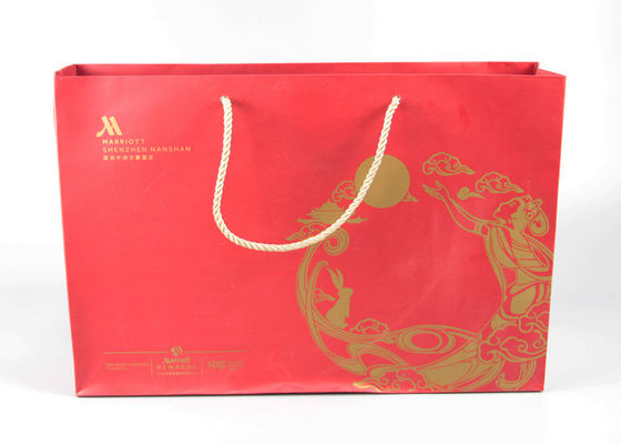 Multi stampa di Pantone CMYK dei sacchetti della spesa del regalo di colore con le maniglie della corda dei pp