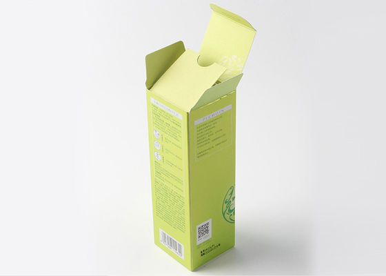 Carta patinata d'imballaggio stampata vernice opaca su ordinazione dei contenitori di olio per i prodotti cosmetici