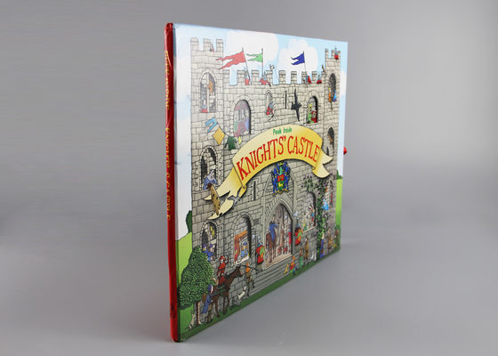 Libri lucidi per i bambini, libri elaborati di pop-up di rifinitura di pop-up di storia leggiadramente