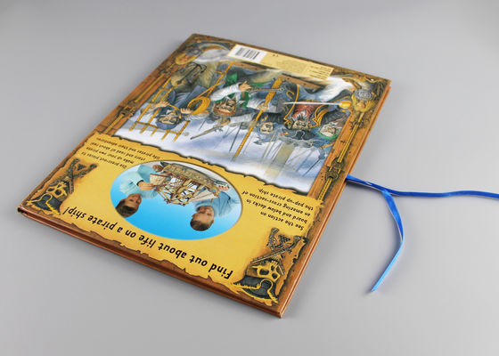 Libri di pop-up dei bambini di Casebound di 360 gradi con rifinitura lucida della copertina dura