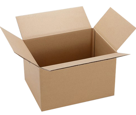 La dimensione su ordinazione Kraft ecologico ha ondulato il contenitore di cartone di carta per trasporto delle merci